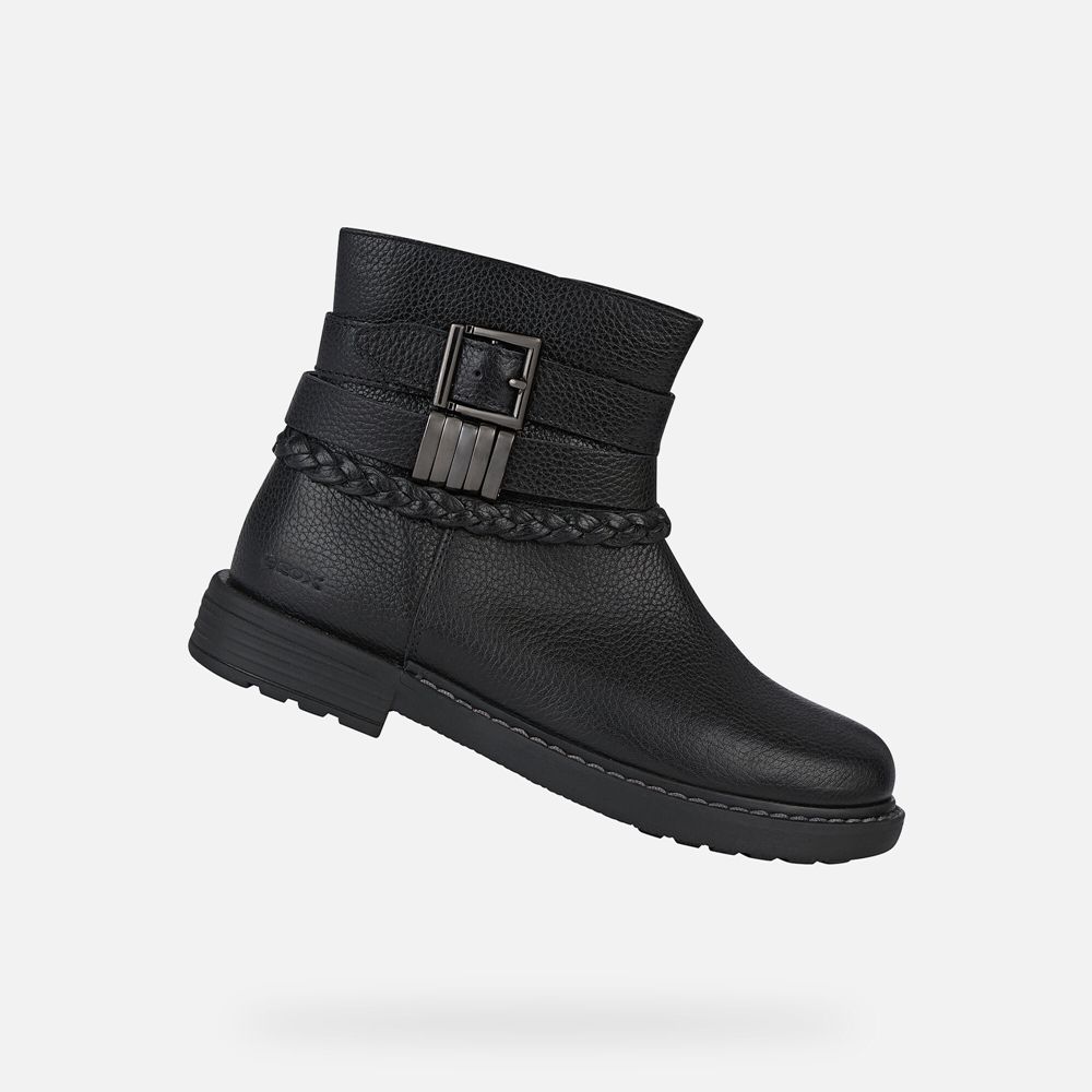 Geox Kiz Çocuk Ankle Bot Siyah - Eclair - IKT-457938